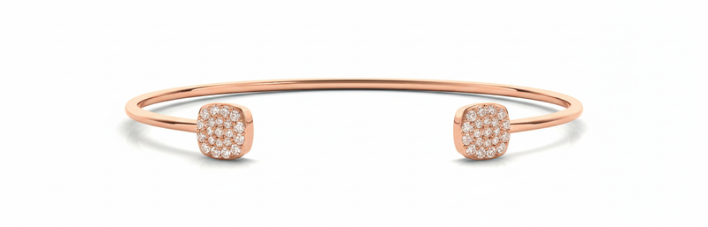 1/3 ctw Bangle Fashion — Rose Gold