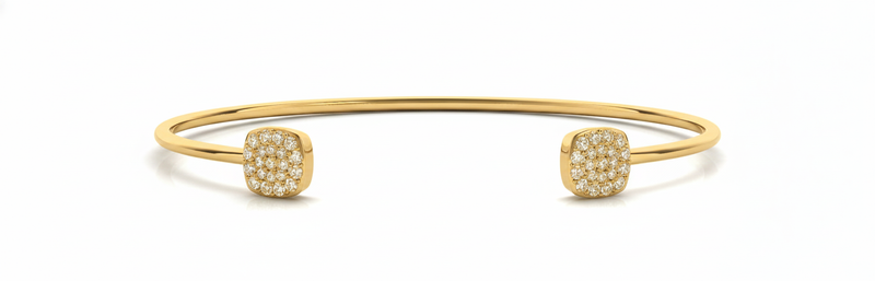 1/3 ctw Bangle Fashion — Yellow Gold