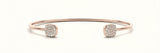 1/3 ctw Bangle Fashion — Rose Gold