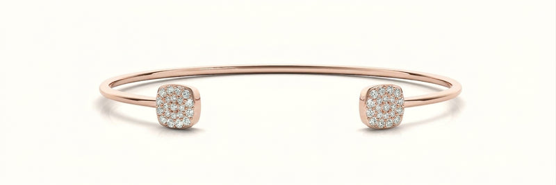 1/3 ctw Bangle Fashion — Rose Gold
