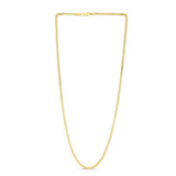 14K 2.5mm Bismark Chain
