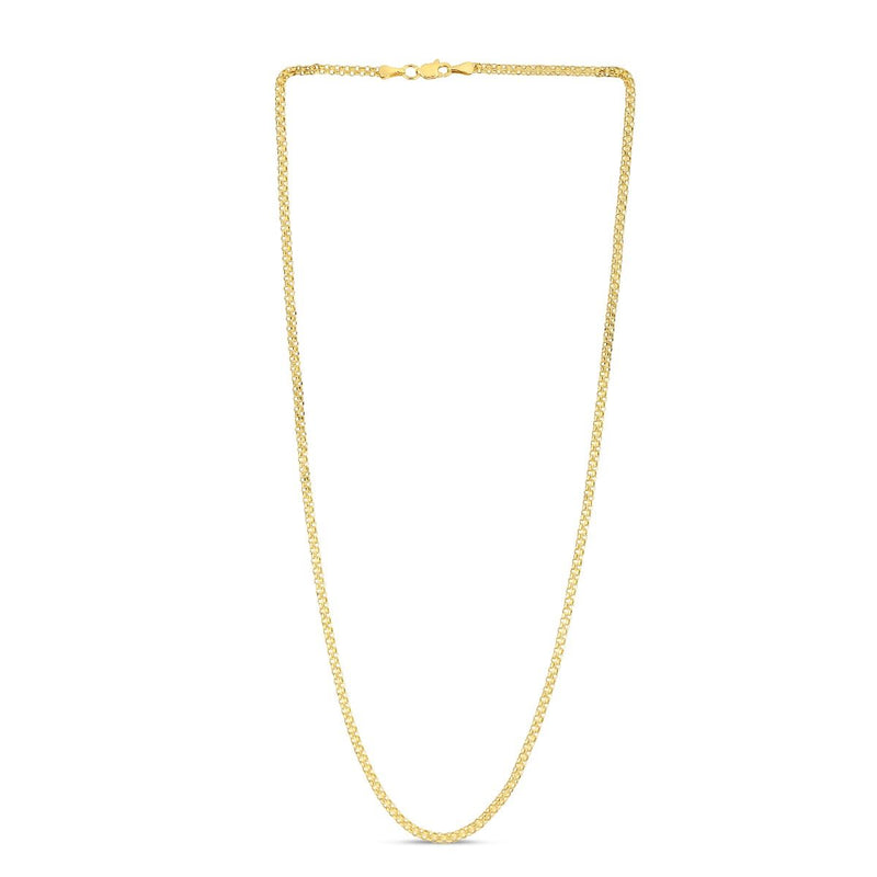 14K 2.5mm Bismark Chain