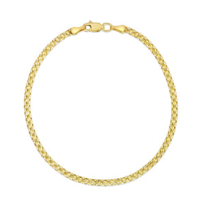 14K 2.5mm Bismark Chain