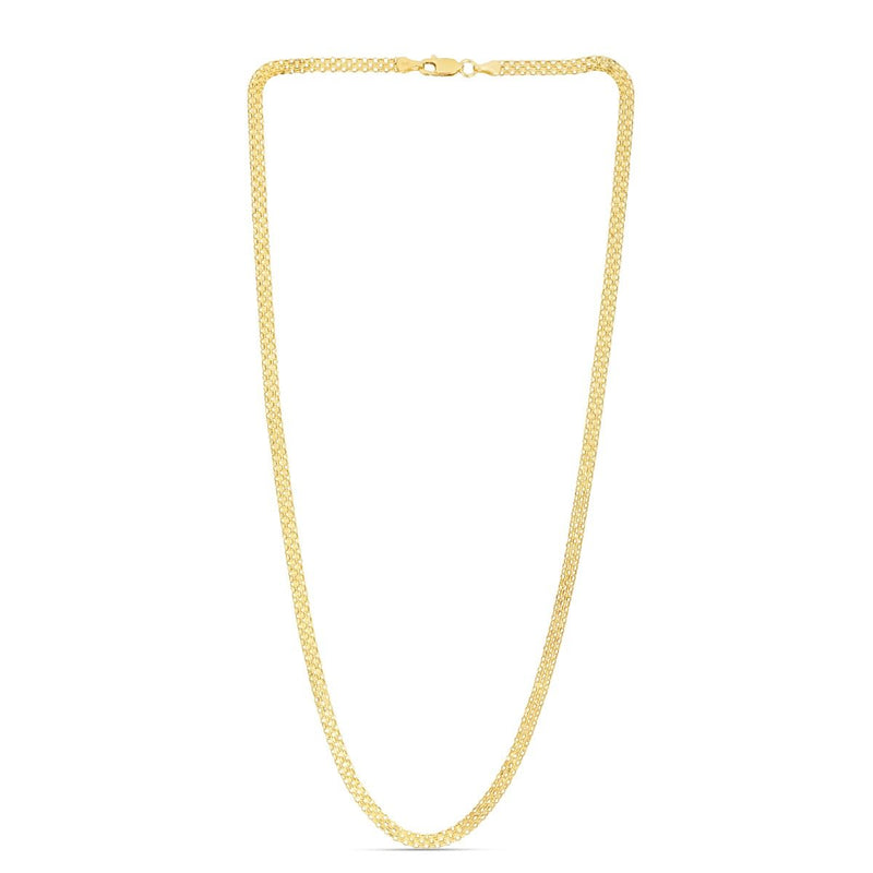14K 3.5mm Bismark Chain