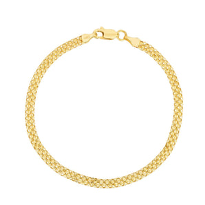 14K 3.5mm Bismark Chain