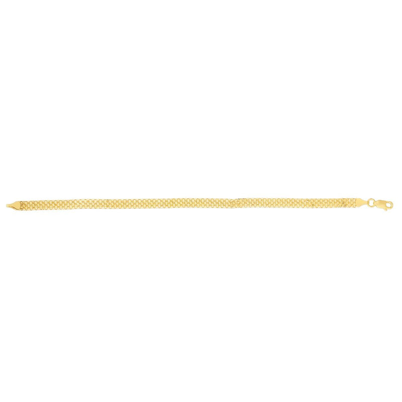 14K 4.7mm Bismark Chain