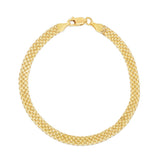 14K 4.7mm Bismark Chain