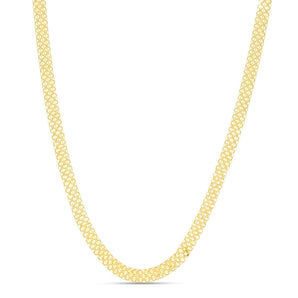 14K 4.7mm Bismark Chain
