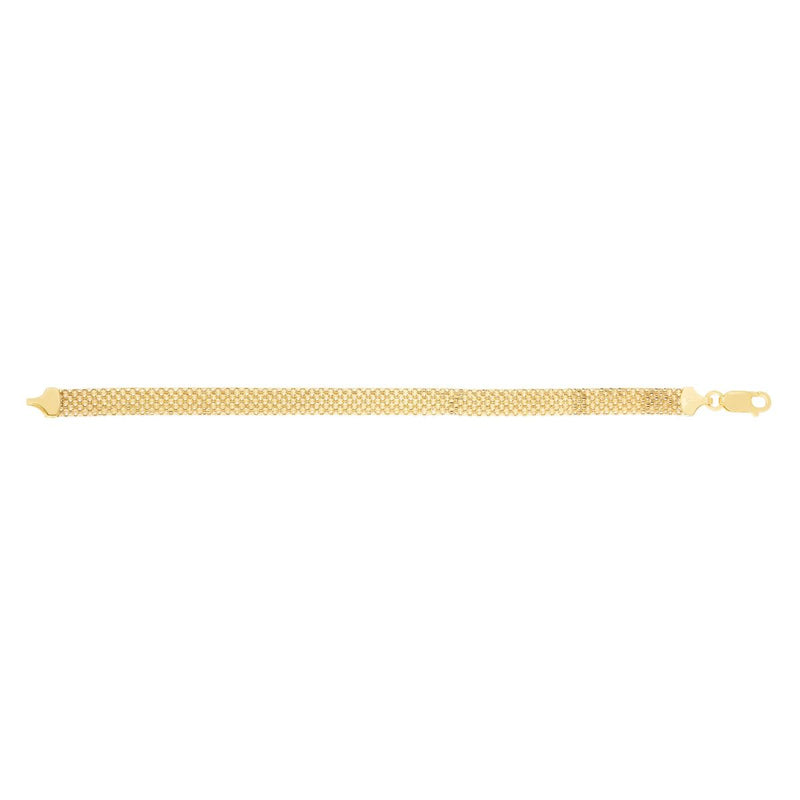 14K 7mm Bismark Chain