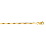 18K Gold 1.4mm Classic Box Chain