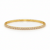 1 7/8 ctw Lab-Grown Diamond Bracelet — Yellow Gold