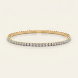1 7/8 ctw Lab-Grown Diamond Bracelet — Yellow Gold