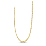 14K Rapunzel Woven Chain