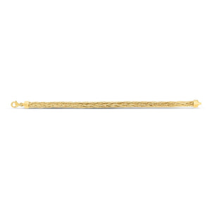 14K Rapunzel Woven Chain
