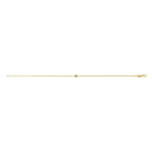 14K Gold Solo Diamond Bracelets