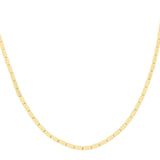 14K Yellow Brick Chain