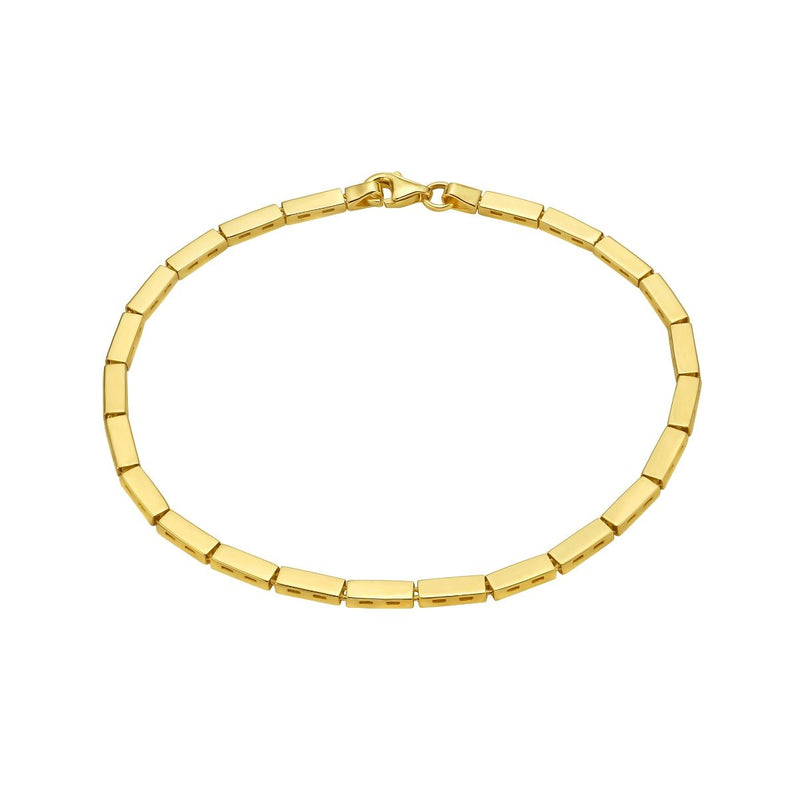 14K Yellow Brick Chain