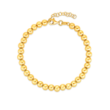 14K Gold 4mm Bead Chain
