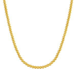 14K Gold 5mm Bead Chain