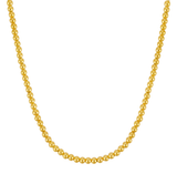 14K Gold 5mm Bead Chain