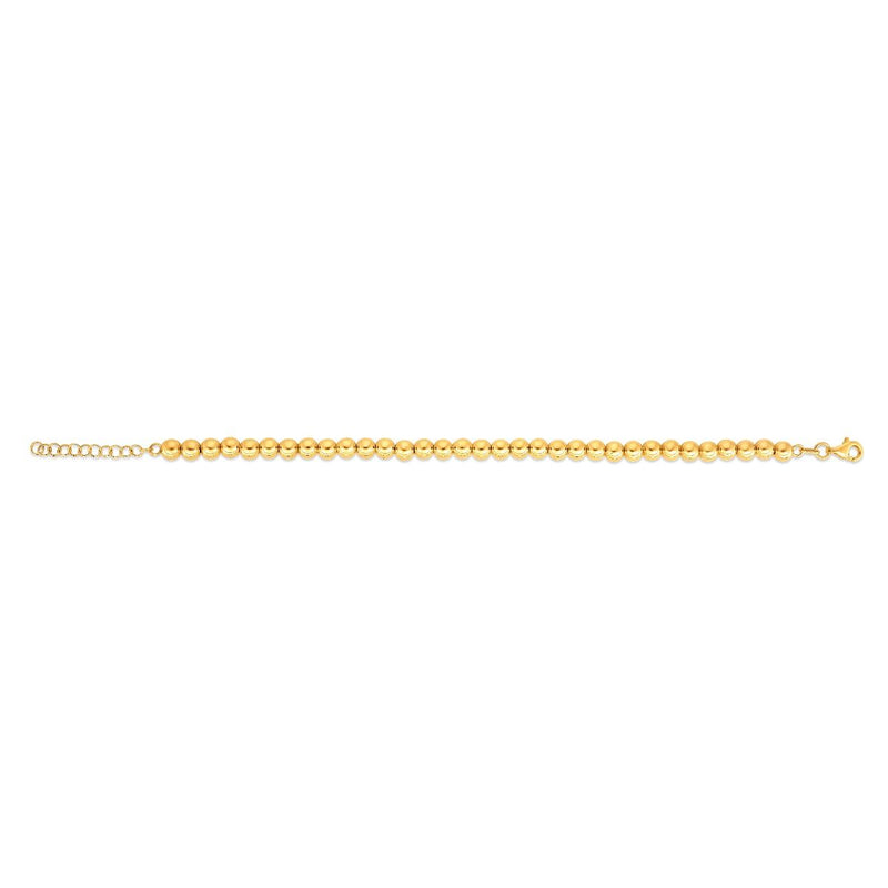 14K Gold 5mm Bead Chain