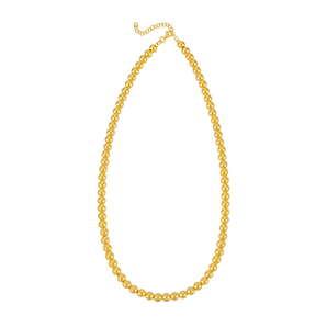 14K Gold 6mm Bead Chain