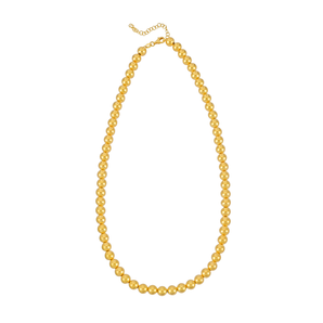 14K Gold 7mm Bead Chain