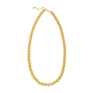 14K Gold 8mm Bead Chain