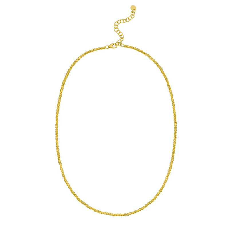 14K 2.3mm Bead Chain 