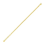 14K 2.3mm Bead Chain 