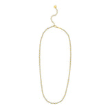 14K & Pearl Bead Chain