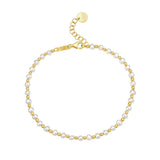 14K & Pearl Bead Chain