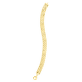 14K Faceted Panther Chain