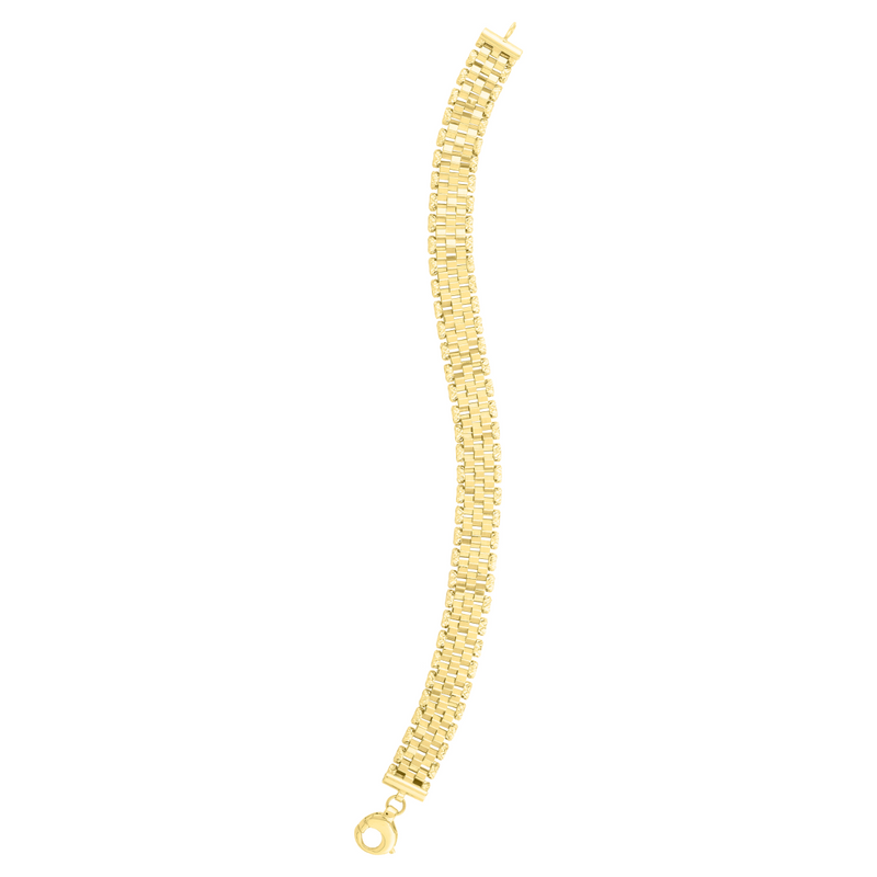 14K Faceted Panther Chain