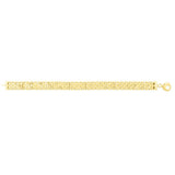 14K Faceted Panther Chain