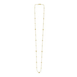 14K Layered Alternating Bead Chain