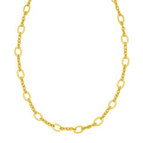 14K Five & One Oval Link Chain