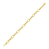 14K Five & One Oval Link Chain