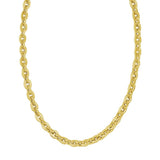 14K Mirror Rolo Link Chain