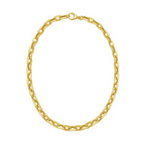 14K Faceted Octagonal Link Chain