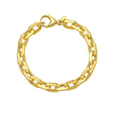 14K Faceted Octagonal Link Chain