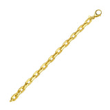14K Faceted Octagonal Link Chain