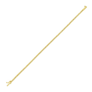 14K Mini Glacier Bracelet