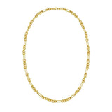 14K Five & One Paperclip Link Chain