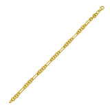 14K Five & One Paperclip Link Chain