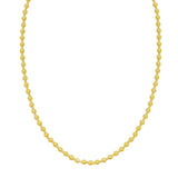 14K Disco DC Bead Chain