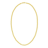 14K Disco DC Bead Chain