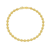 14K Disco DC Bead Chain