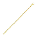 14K 3.3mm Charm Links Chain
