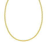 14K 3.3mm Charm Links Chain